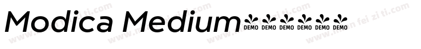 Modica Medium字体转换
